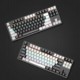 LEAVEN K550 Black TKL 87 Keys Hot Swappable Wired Mechanical Gaming Keyboard