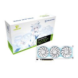 Manli Polar Fox GeForce RTX 5070 Ti OC 16GB GDDR7 Graphice Card