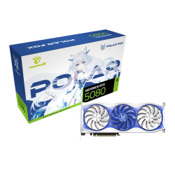 Manli Polar Fox GeForce RTX 5080 OC 16GB GDDR7 Graphics Card