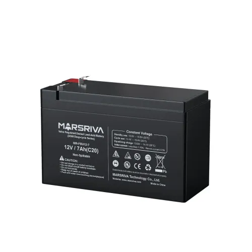 Marsriva MR-PBU12-7 12V 7Ah Sealed Lead-acid UPS Battery