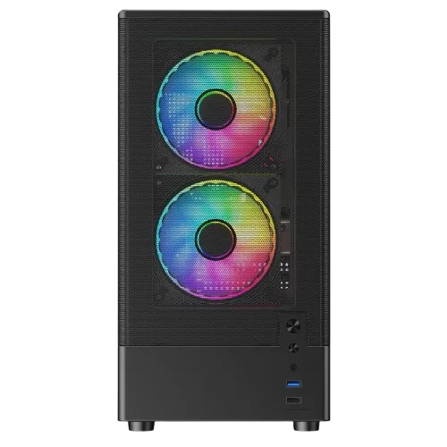 MaxGreen 310 Mid-Tower M-ATX Gaming Casing With Built-in 200W Power Supply