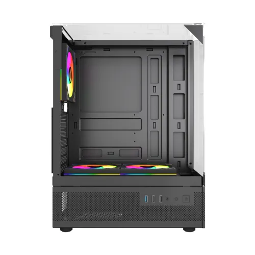 MaxGreen 190-1 Mid-Tower ATX Casing With 3x MaxGreen M57 ARGB Fan