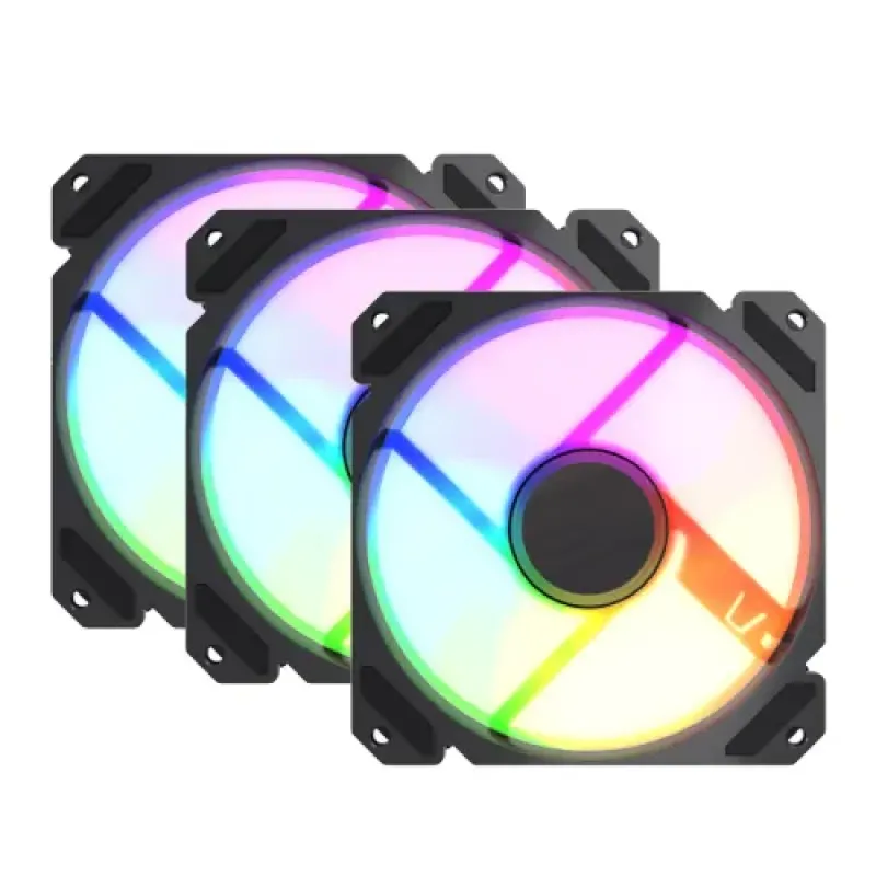 MaxGreen 190-1 Mid-Tower ATX Casing With 3x MaxGreen M59 ARGB Fan