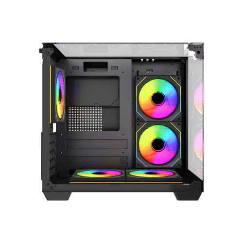 MaxGreen S275-33 Mid-Tower M-ATX Casing With 3x MaxGreen M57 ARGB Fan