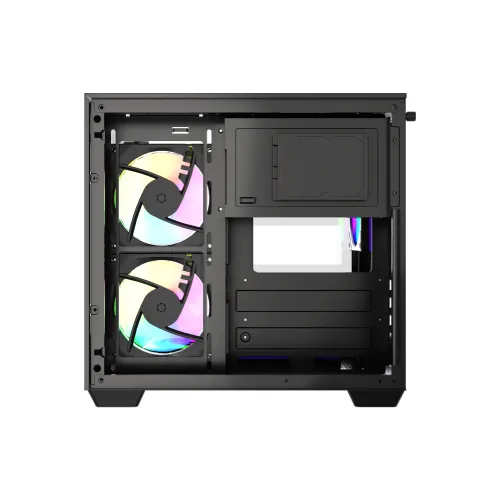 MaxGreen S275-33 Mid-Tower M-ATX Casing With 3x MaxGreen M57 ARGB Fan