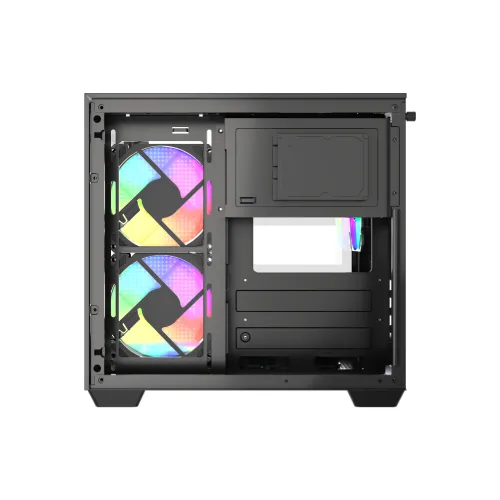 MaxGreen S275-33 Mid-Tower M-ATX Casing With 3x MaxGreen M59 ARGB Fan