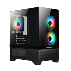 MaxGreen Panora F3 Mid-Tower M-ATX Gaming Casing