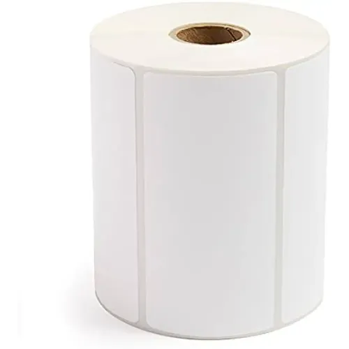 MaxGreen Paper Roll (75mm x 50mm) for Barcode Label Printer 500 sticker