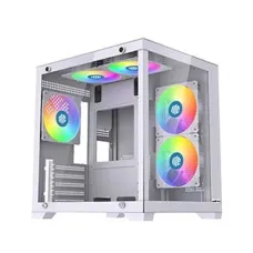 Maxcool Inferno MC5 Mid Tower Micro ATX Gaming Casing White