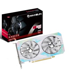 Maxsun AMD Radeon RX 580 8GB GDDR5 Graphics Card (White)