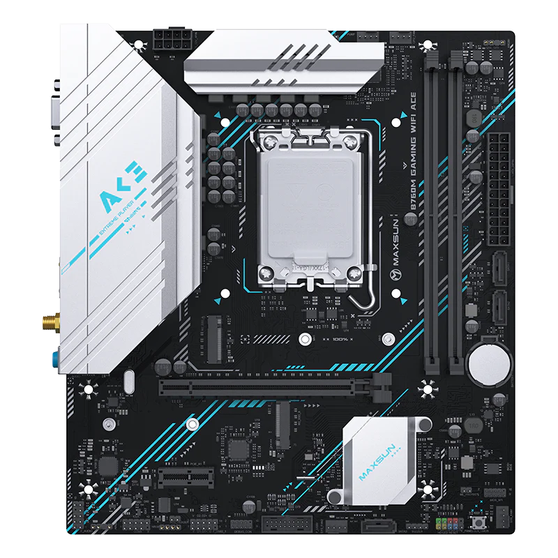 Maxsun B760M Gaming ACE Wi-Fi 6E DDR5 Intel Micro-ATX Motherboard