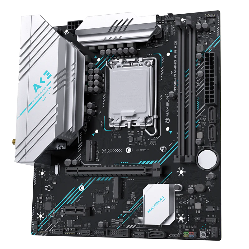Maxsun B760M Gaming ACE Wi-Fi 6E DDR5 Intel Micro-ATX Motherboard
