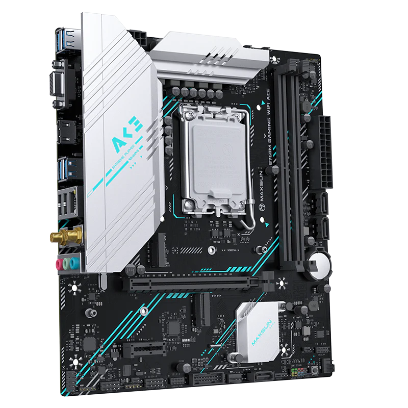 Maxsun B760M Gaming ACE Wi-Fi 6E DDR5 Intel Micro-ATX Motherboard