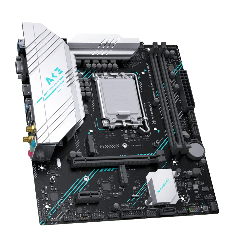 Maxsun B760M Gaming ACE Wi-Fi 6E DDR5 Intel Micro-ATX Motherboard