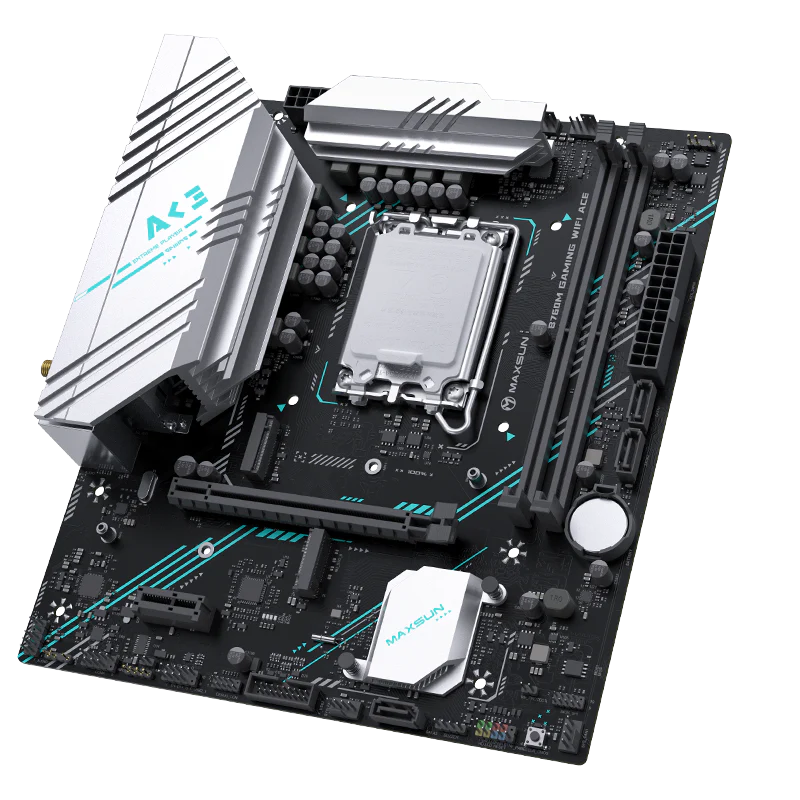 Maxsun B760M Gaming ACE Wi-Fi 6E DDR5 Intel Micro-ATX Motherboard