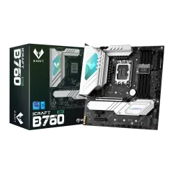 Maxsun ICraft B760M Wi-Fi 6E DDR5 Micro-ATX Gaming Motherboard