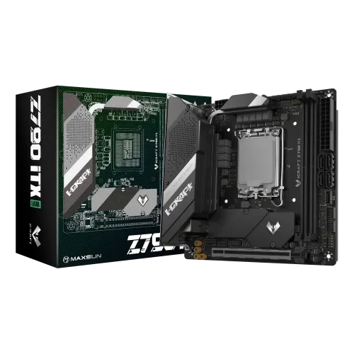 Maxsun ICraft Z790ITX WiFi 6E DDR5 Mini-ITX Gaming Motherboard