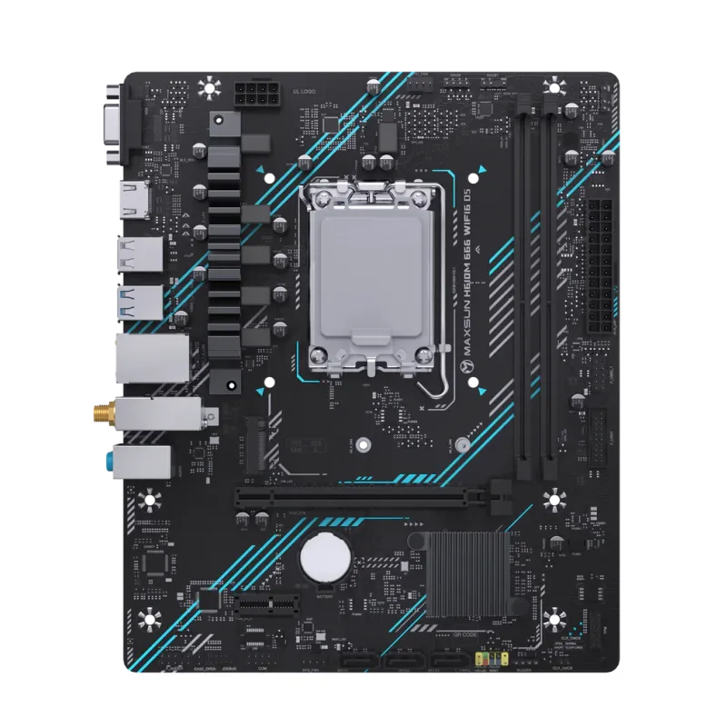 MAXSUN MS-H610M INTEL 666 WIFI6 M-ATX D5 Motherboard