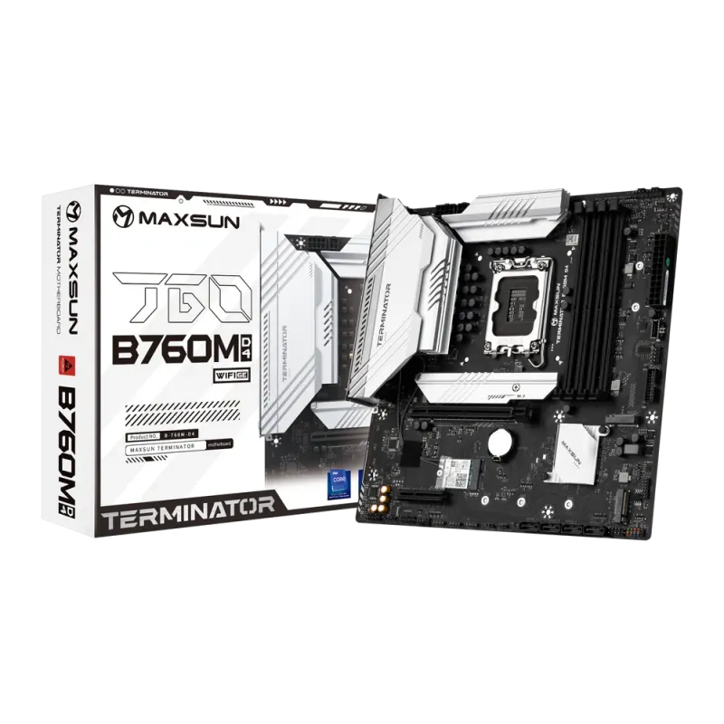 MAXSUN Terminator B760M D4 WIFI6E Motherboard