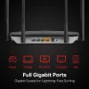 Mercusys AC12G AC1300 Dual Band Wireless Gigabit Router (4 Antenna)