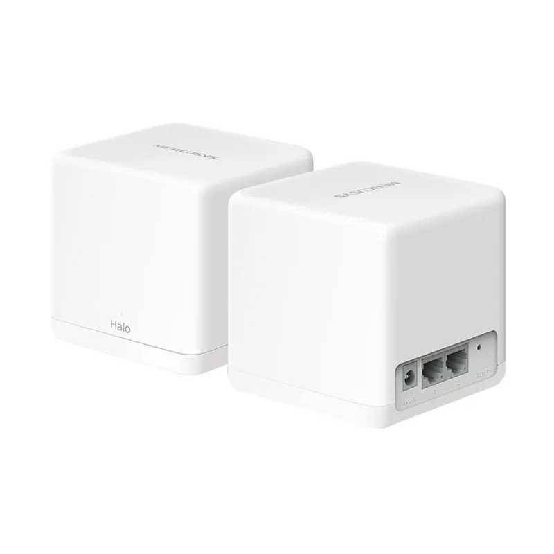Mercusys HALO H30G AC1300 Mbps Gigabit Dual-Band Wi-Fi 5 Mesh Router (2-Pack)