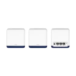 Mercusys HALO H50G AC1900 Mbps Gigabit Dual-Band Wi-Fi 5 Mesh Router (3-Pack)