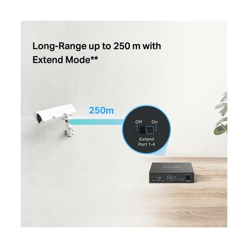 Mercusys MS106LP 6-Port Desktop Switch