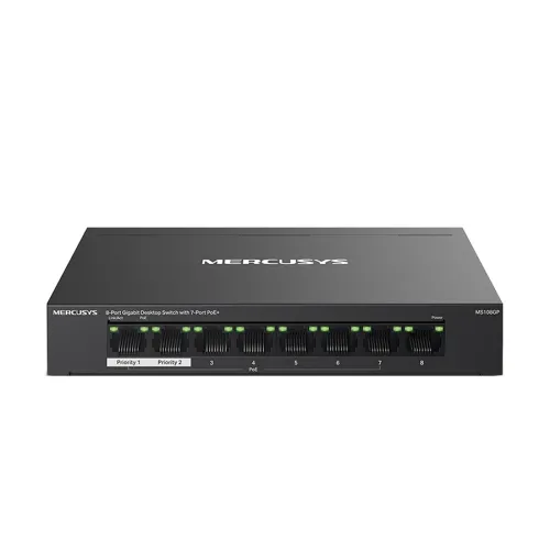 Mercusys MS108GP 8-Port Desktop Switch