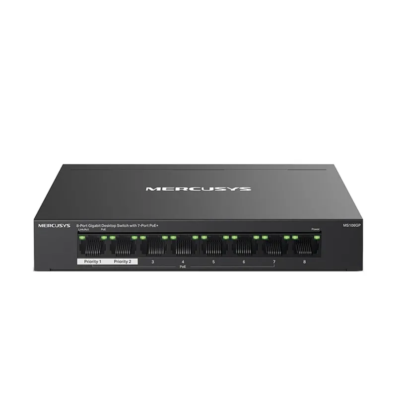 Mercusys MS108GP 8-Port Desktop Switch