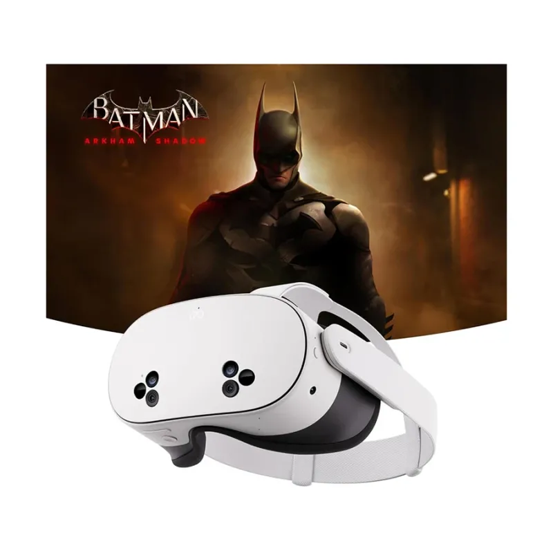 META Quest 3s Qualcomm Snapdragon XR2 Gen 2 All-in-One VR System With Batman Arkham Shadow Game Bundle