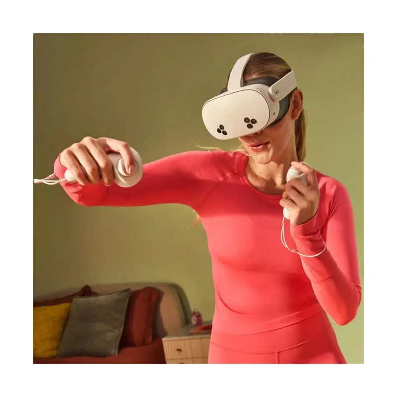 META Quest 3s Qualcomm Snapdragon XR2 Gen 2 All-in-One VR System With Batman Arkham Shadow Game Bundle