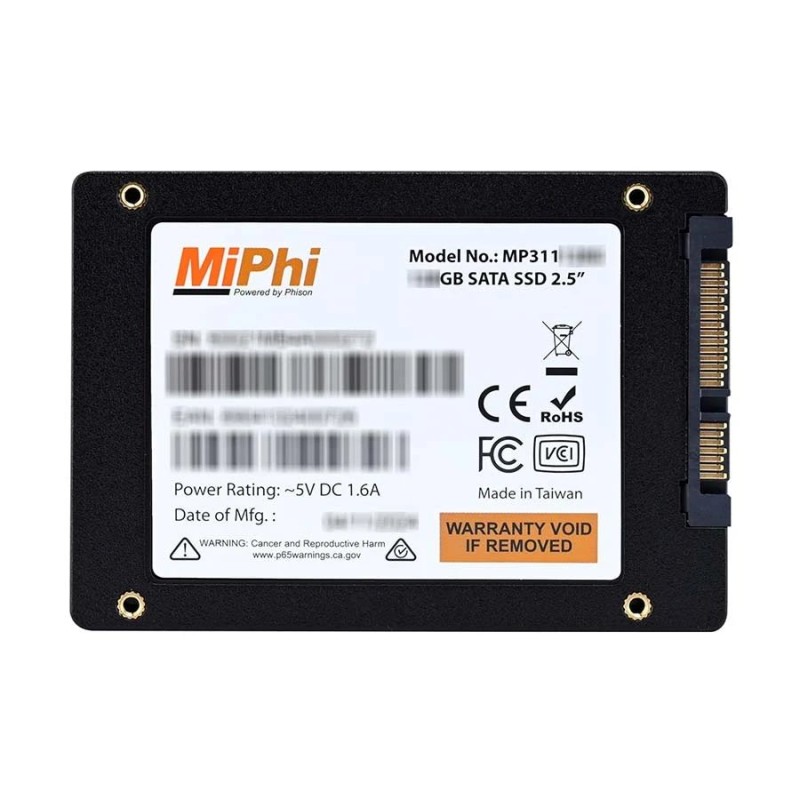 MiPhi MP100 512GB 2.5'' SATA III SSD
