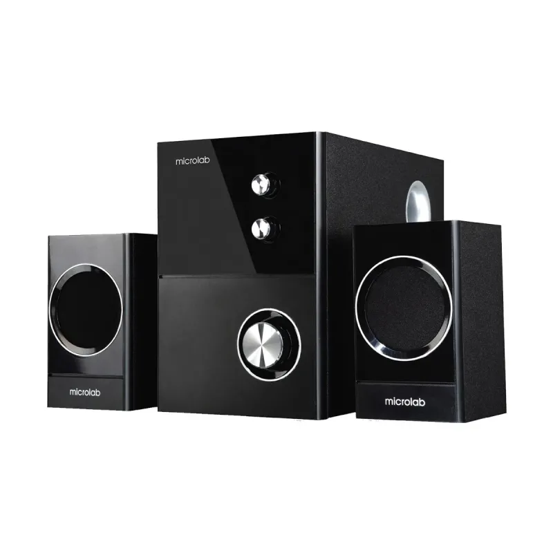 Microlab M-223 2.1 Subwoofer Speaker