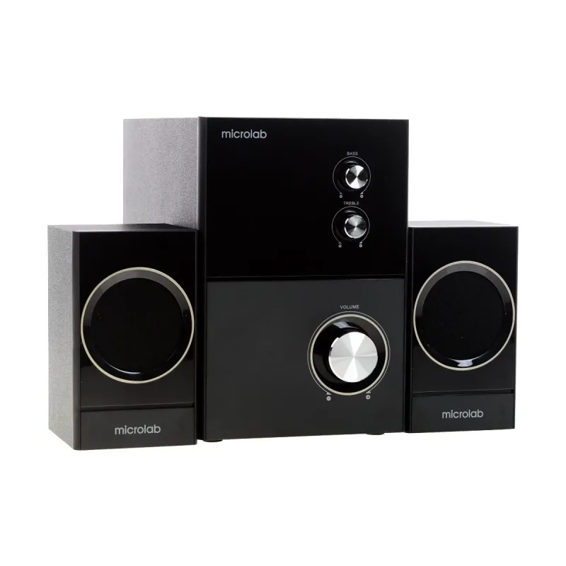 Microlab M-223 2.1 Subwoofer Speaker