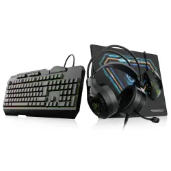 Micropack GC-410 CUPID Gaming Keyboard, Mouse, Mousepad & Headset Combo