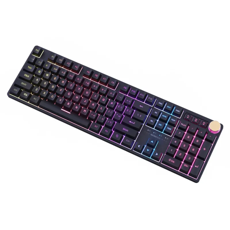 Micropack GK-30 ARES RGB Mechanical (Blue Switch) Wired Black Gaming Keyboard
