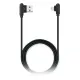 Micropack i-124 Gripline USB Male to Lightning 1 Meter Black Data Cable