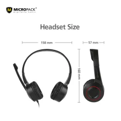 Micropack MHP-02 USB Headphone
