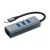 Micropack MDC-3AE USB-C to USB-A HUB with Ethernet