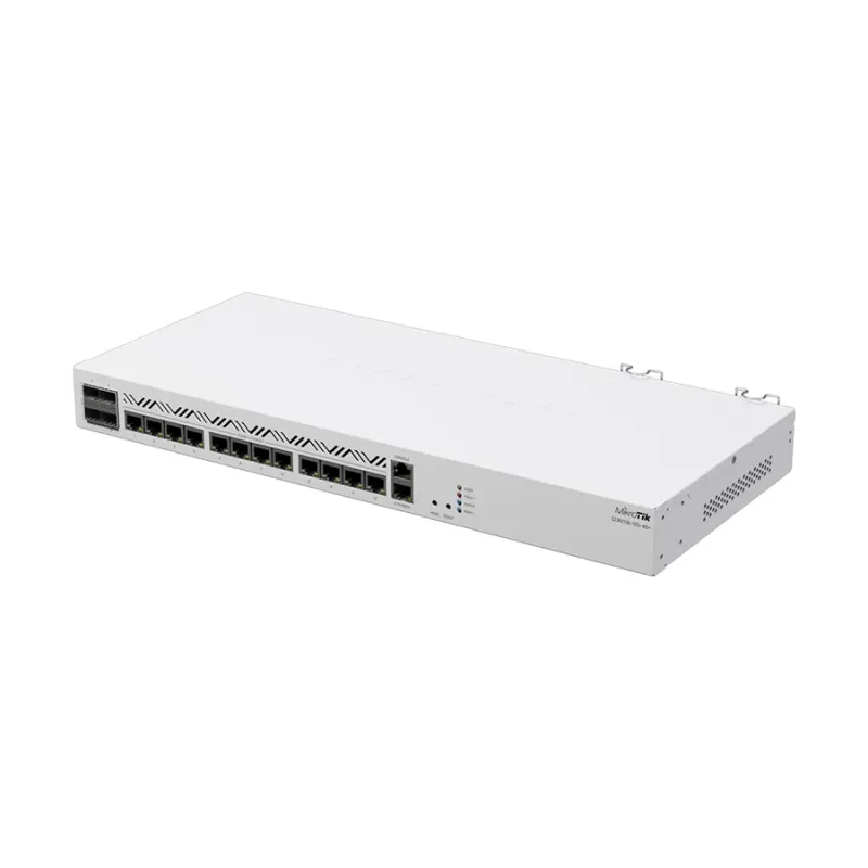 Mikrotik CCR2116-12G-4S+RM 1000 Mbps Frequency 2000MHz Network Router