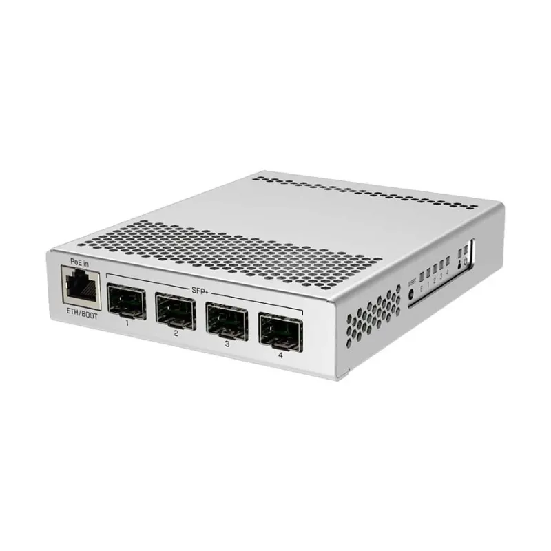 Mikrotik CRS305-1G-4S+IN 5 Port (4 Port SFP+ + 1 Port Gigabit) Managed Desktop Switch