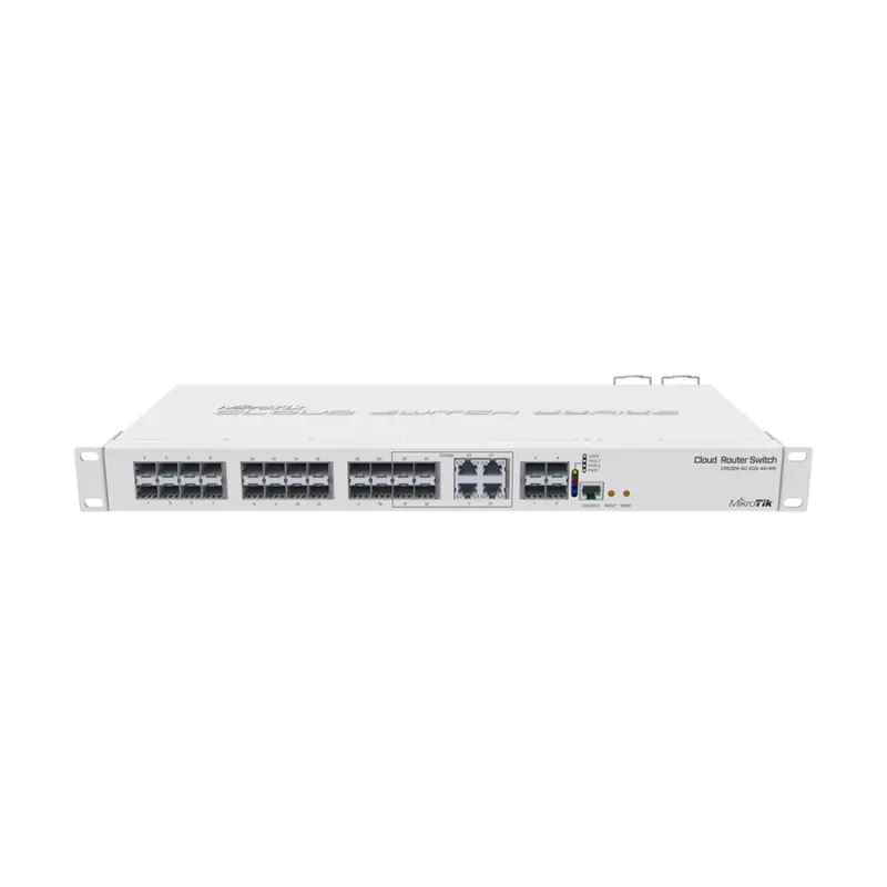 Mikrotik CRS328-4C-20S-4S+RM 28 Port (20 Port SFP, 4 Port SFP+ & 4 Port Combo Gigabit SFP) Managed Smart Cloud Switch