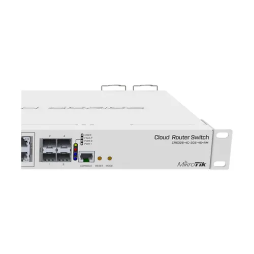 Mikrotik CRS328-4C-20S-4S+RM 28 Port (20 Port SFP, 4 Port SFP+ & 4 Port Combo Gigabit SFP) Managed Smart Cloud Switch