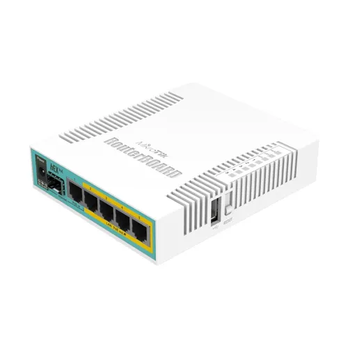 Mikrotik RB960PGS hEX PoE 5 Port Gigabit Ethernet RouterOS L4 Network Router
