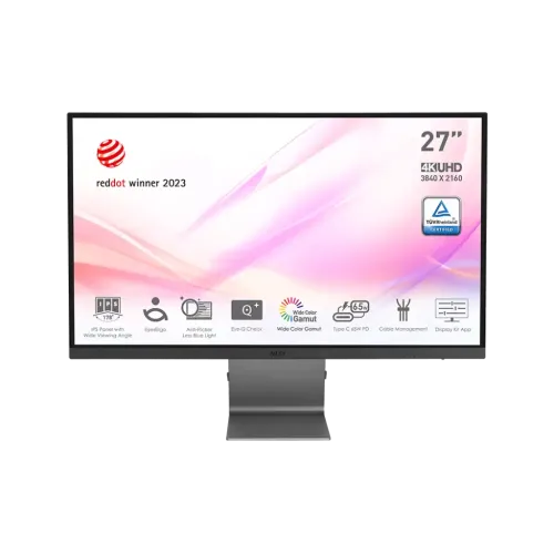 MSI Modern MD271UL 27 Inch 4K UHD IPS Type-C Monitor