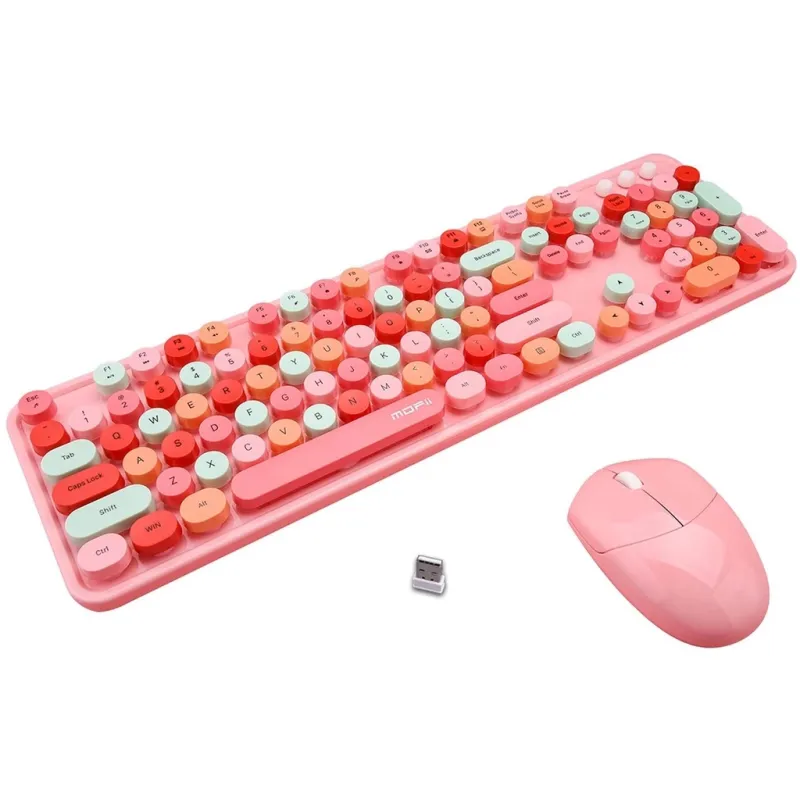 Mofii Sweet Mixed Wireless Keyboard Mouse Combo