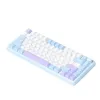 MONKA A75 MAX Tri-Mode Wireless Mechanical Keyboard Misty Blue