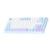 MONKA A75 MAX Tri-Mode Wireless Mechanical Keyboard Misty Blue