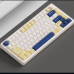 MONKA A75 MAX Tri-Mode Wireless Mechanical Keyboard Soy Milk