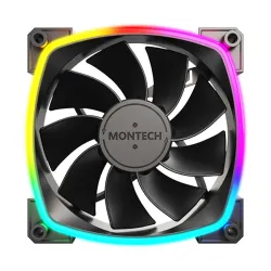 Montech RX120 PWM ARGB 120mm (1xFAN) Black Casing Cooling Fan